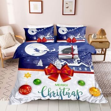 Flannel bedding set Aelita, Queen 50*70