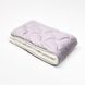 Microfiber blanket duet milk/mock, 150*215