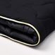 Duet microfiber blanket - black/night, 150*215