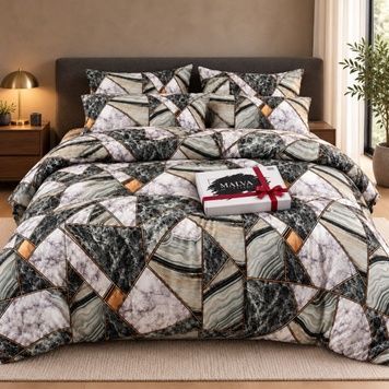Bedding Set Polycotton Infiorio, Single, 50*70, Polycotton