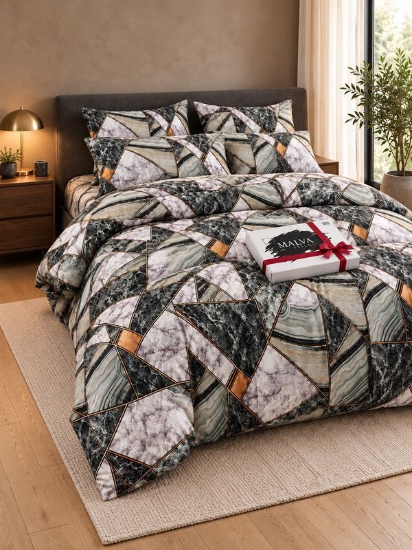 Bedding Set Polycotton Infiorio, Single, 50*70, Polycotton