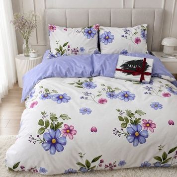 Bedding Set Gold calico Firenczio, Double, 50*70, Gold Calico
