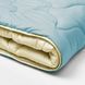 Microfiber blanket duet - blue/gold, 150*215