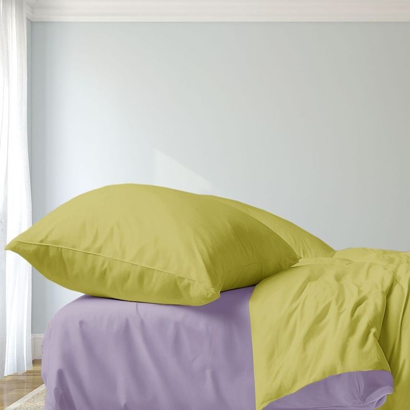 Bedding Set Gold calico Sanvista, Double, 50*70, Gold Calico