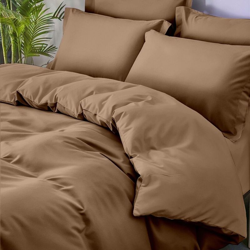 Bedding Set Gold calico Karamelia, Queen, 50*70, Gold Calico