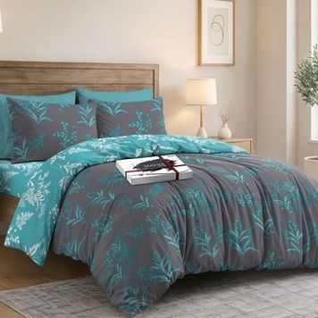 Bedding Set Gold calico Ilancord, Queen, 50*70, Gold Calico