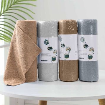 Microfiber towel - honey, 25*25