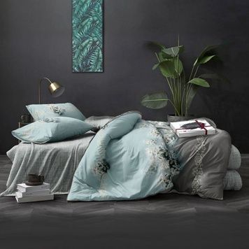 Bedding Set Gold calico Dzhein, Queen, 50*70, Gold Calico