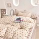 Bedding Set Gold calico Virenza, Queen, 50*70, Gold Calico